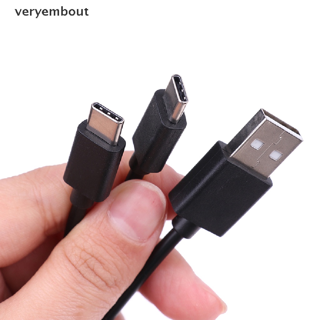 1 Dây Cáp Sạc Giao Diện USB Type-C 2 Trong 1 Cho Switch / PS5 n