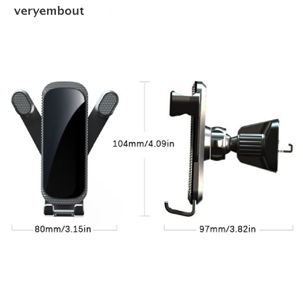 Giá Đỡ Điện Thoại Gắn Khe Điều Hòa Xe Hơi Tiện Dụng