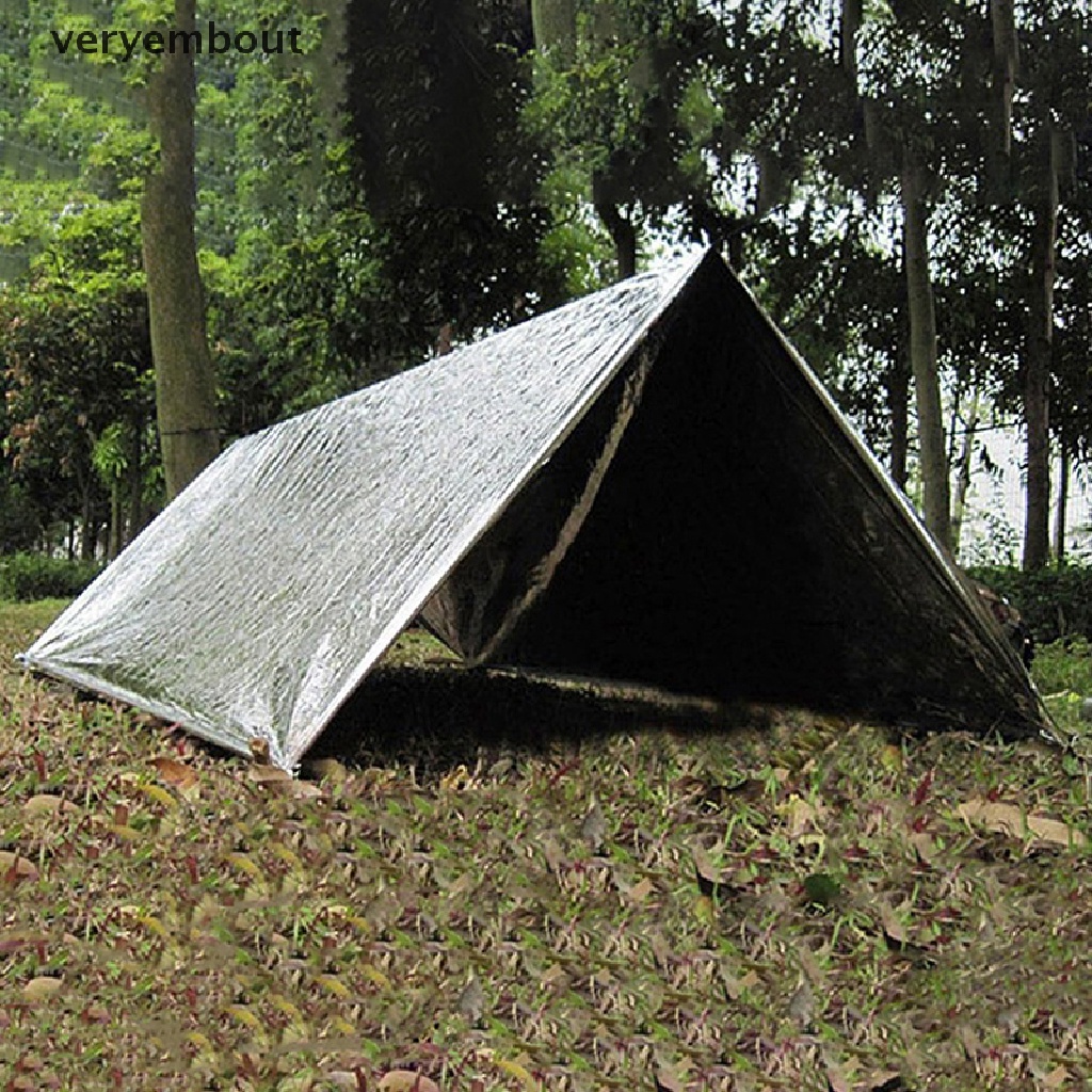 Chăn Sơ Cứu Cách Nhiệt Một Mặt Kích Thước 210 * 160 cm Tiện Dụng