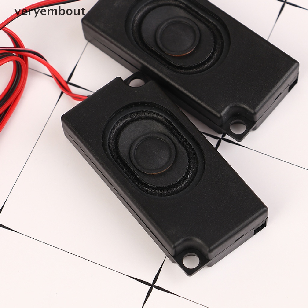 1 Cặp Còi Âm Thanh 33 * 70 * 15MM 2840 3370B 8 Ohm 2W Chất Lượng Cao