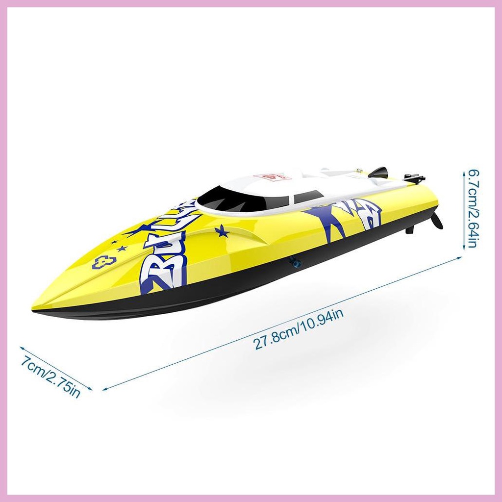 Thuyền Điều Khiển Từ Xa Chống Thấm Nước Có Thể Sạc Lại
