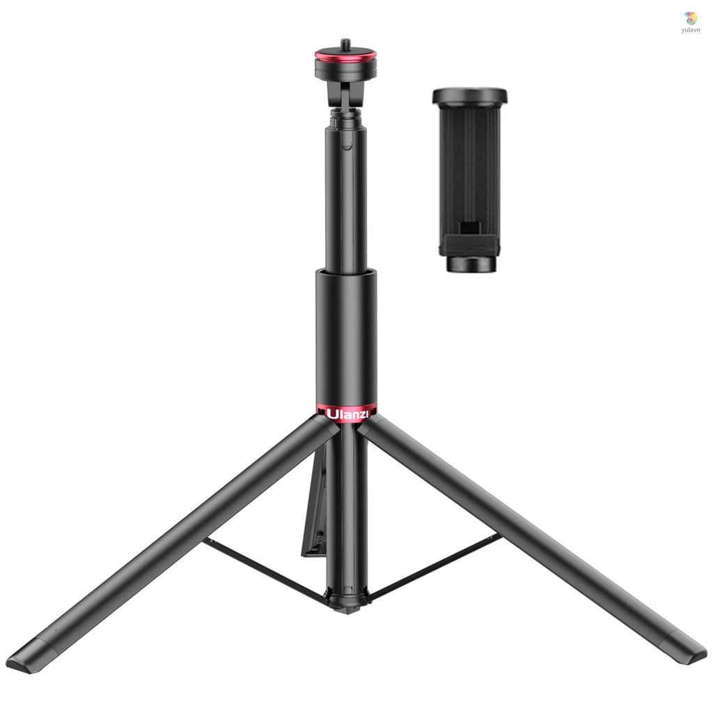 Gậy Tự Sướng Ulanzi MT-54 155cm / 61.02in 1kg-1.5kg Có Thể Điều Chỉnh Độ Sáng Kèm Giá Đỡ Điện Thoại Tiện Dụng