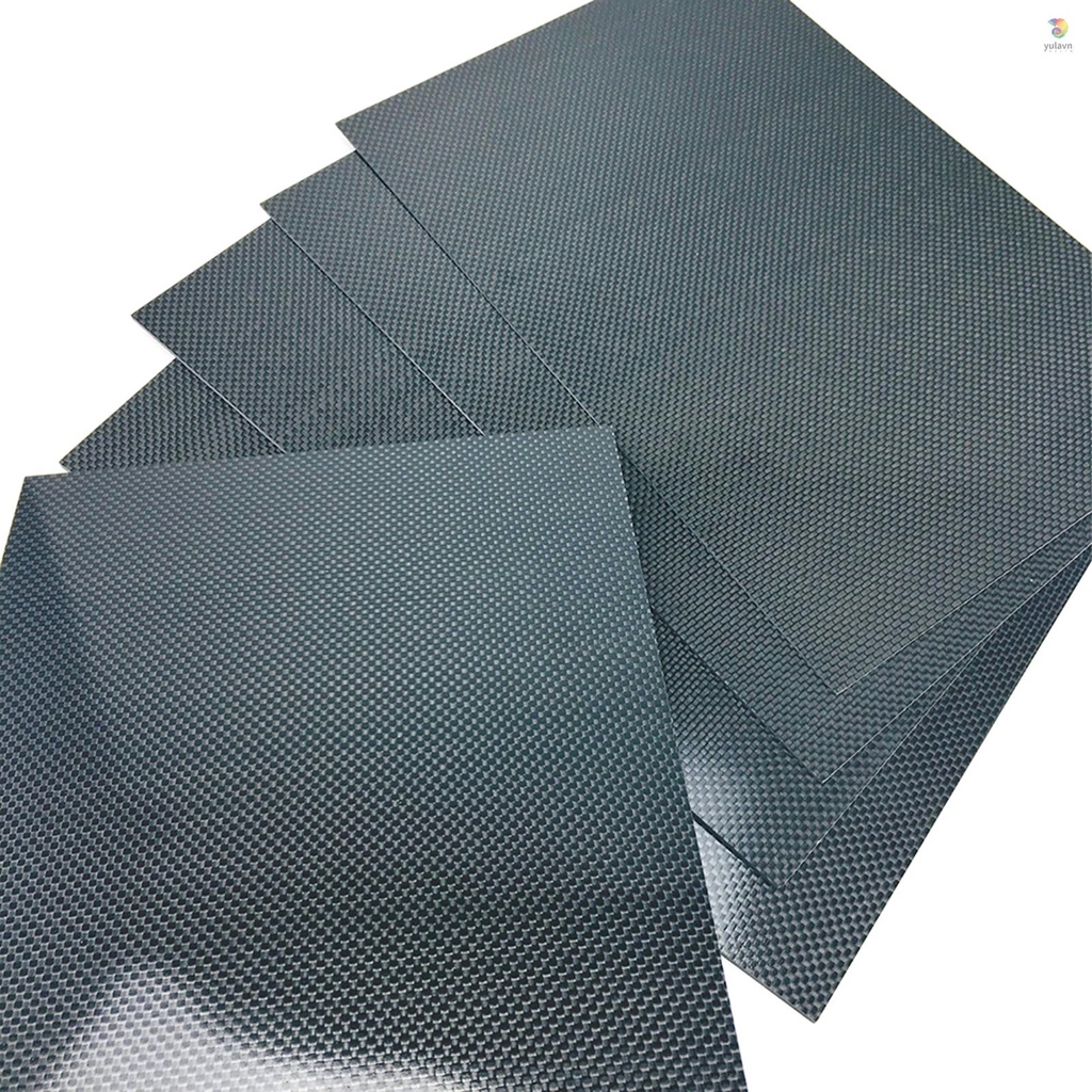 Tấm Bảng Điều Khiển Dệt Sợi Carbon 3K Bề Mặt Nhám Màu Bóng Toàn Diện