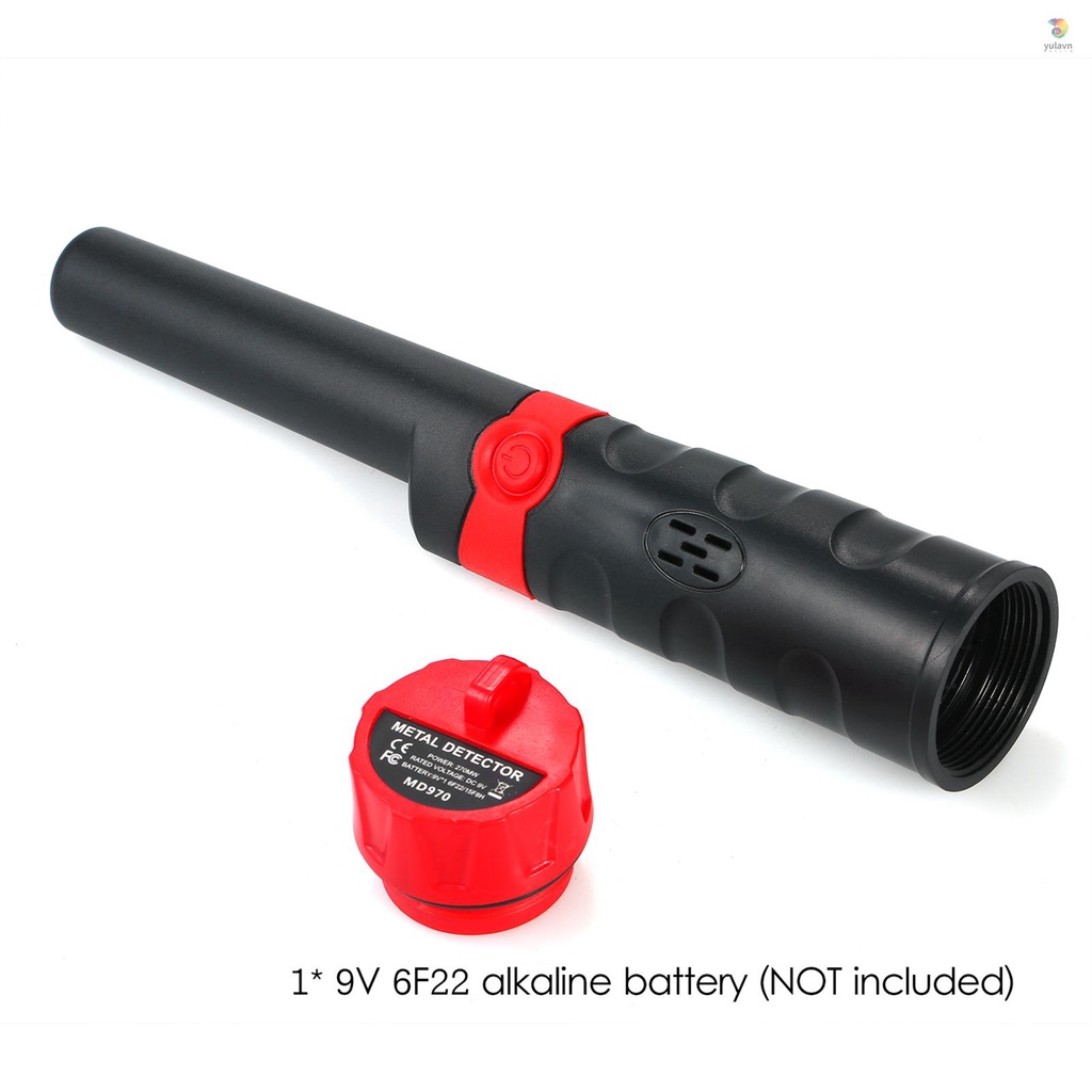 Máy Dò Kim Loại Cầm Tay Chống Thấm Nước Nhỏ Gọn Kèm Túi Đựng Tiện Lợi