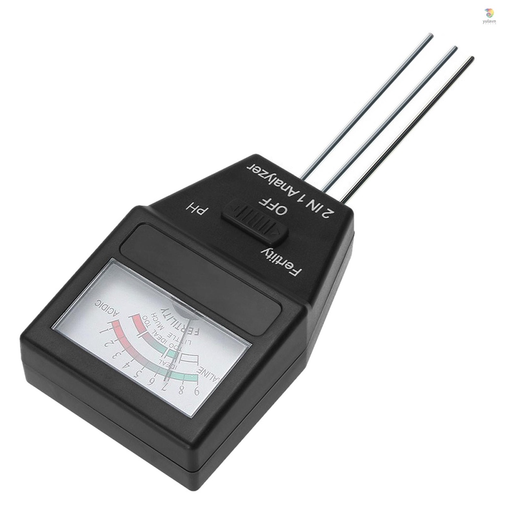 Dụng Cụ Phân Tích Đất PH 2 Trong 1 Đa Năng Tiện Dụng Cho Sân Vườn / Nông Trại