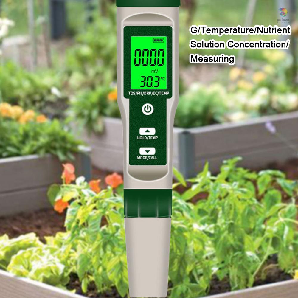 Bút Thử Chất Lượng Nước Kỹ Thuật Số 10 Trong 1 Độ Chính Xác Cao Đa Năng