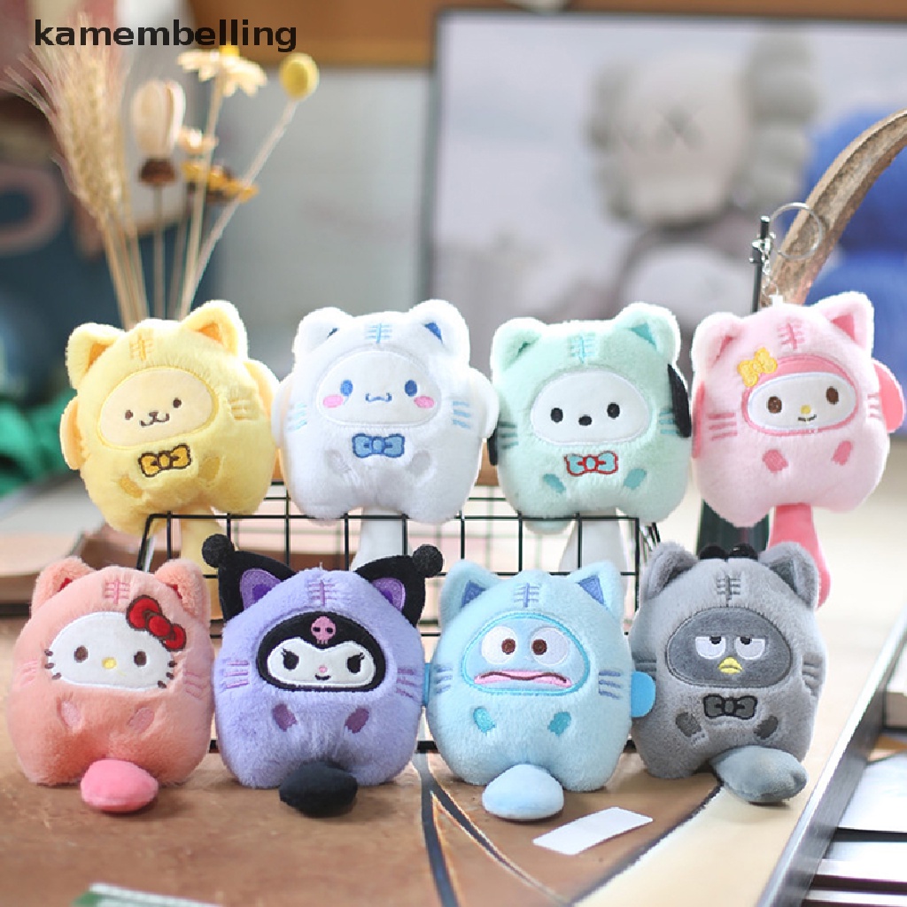 Kamembelling Móc Khóa Hình Búp Bê Kulomi Nhồi Bông Đáng Yêu
