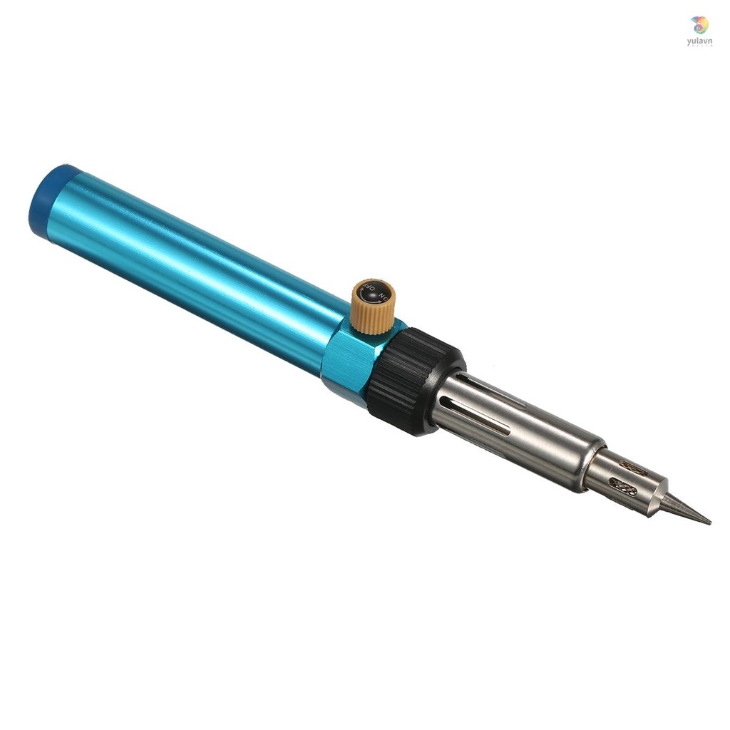 Mỏ Hàn Sắt Khí Butan Điều Chỉnh Được 2370°F Lò Xo Nhiệt Độ Cao Chuyên Dụng Cho Đốt Gỗ Điện Tử