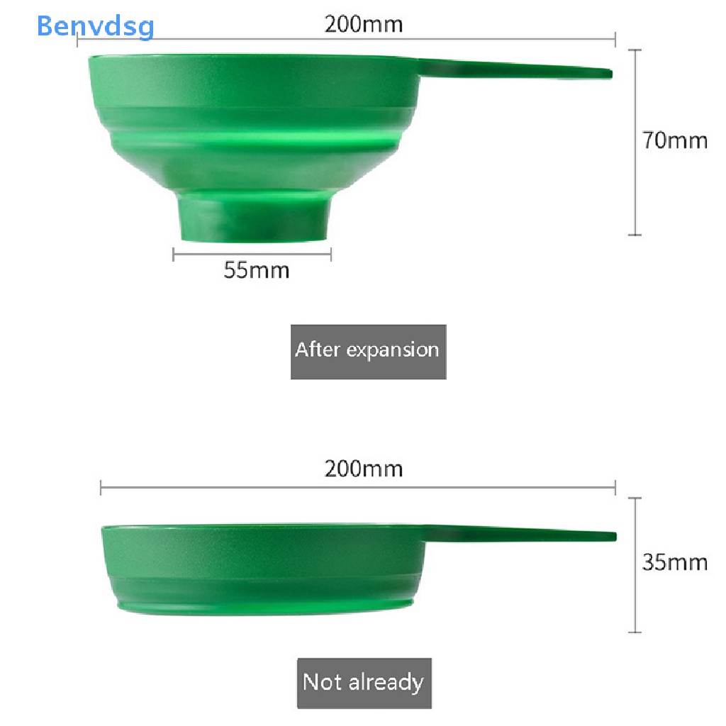 Phễu Nhựa Miệng Rộng Có Thể Gấp Gọn Tiện Dụng