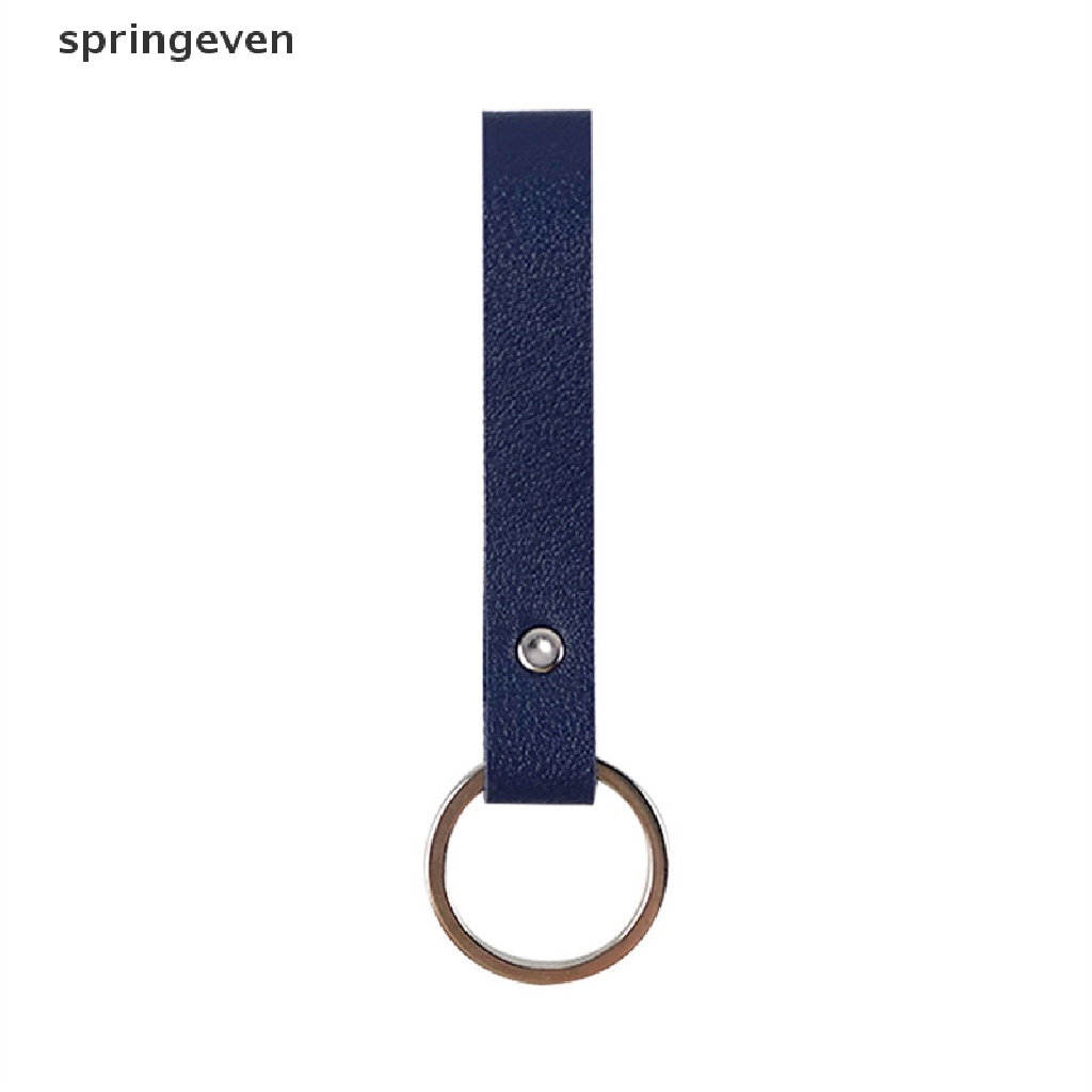 Móc Chìa Khóa Bằng Da PU Thời Trang Dành Cho Nam Nữ