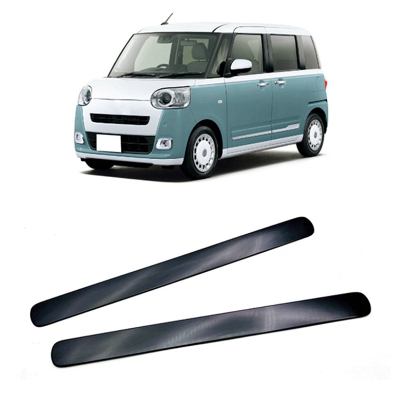 Set 2 Dải Dán Cửa Màu Bạc Nhám Cho Daihatsu CANBUS LA850S LA860S 2023 +