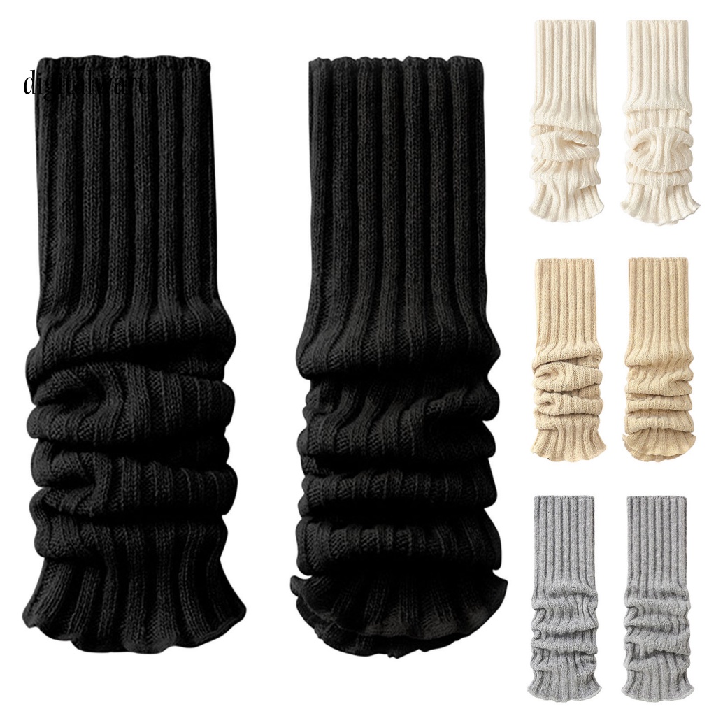 Kỹ Thuật Số| 1 Đôi Tất Cotton Dài Giữ Ấm Siêu Co Giãn Thoải Mái Cho Nữ Mặc Hàng Ngày