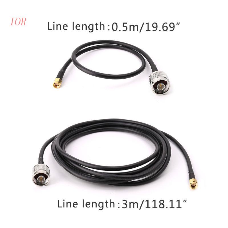 Dây Cáp Đồng Trục RF Chuyển Đổi Đầu Cắm RP-SMA Male RG58