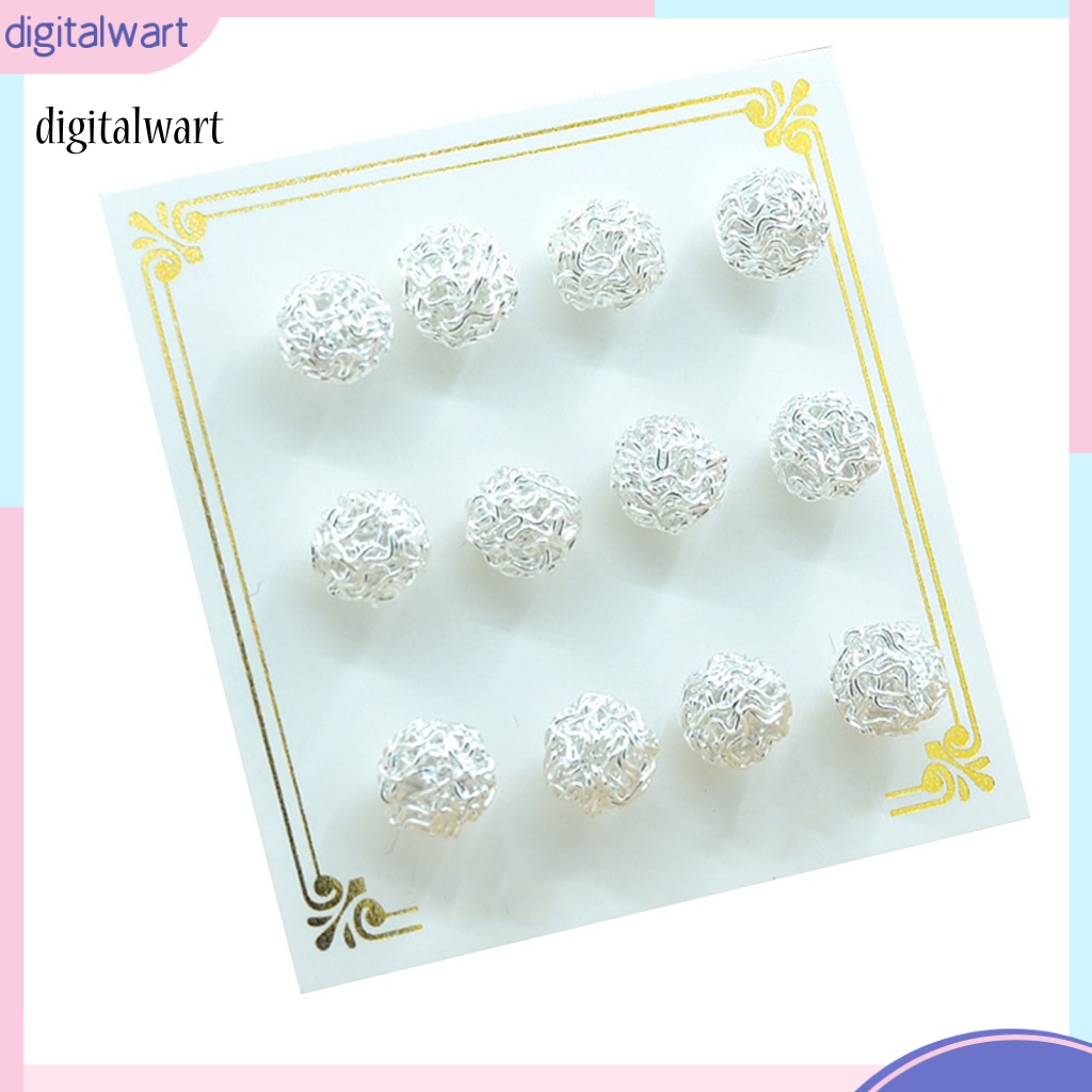 Kỹ Thuật Số| Set 6 Cặp Bông Tai Nhiều Kiểu Dáng Thoải Mái Cho Nữ