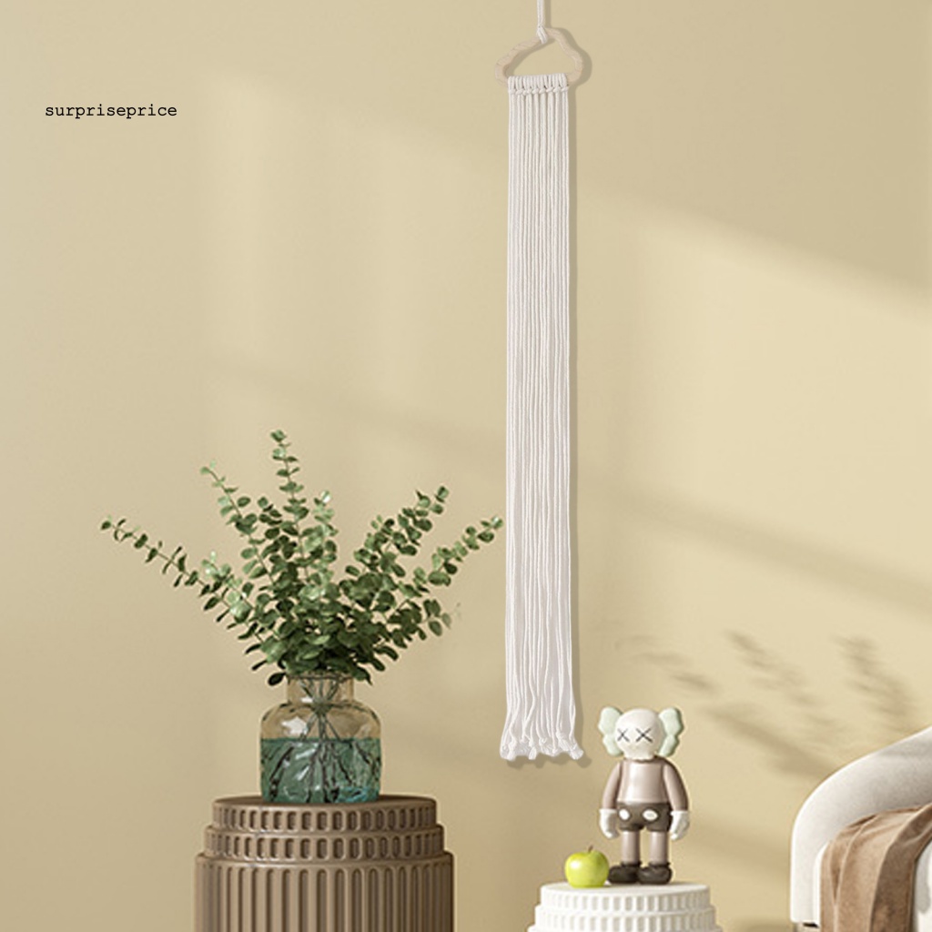 Giá Đỡ Nơ Kẹp Tóc Bằng Gỗ Và Dây Cotton Tiết Kiệm Không Gian