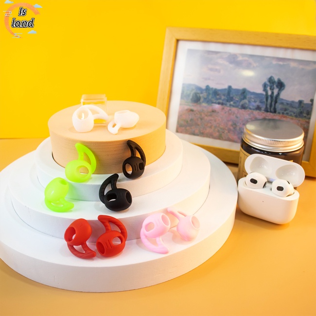 Vỏ Bảo Vệ Hộp Sạc Tai Nghe Airpods (3rd Gen) Bằng Silicon Chống Thất Lạc Tiện Dụng Cho 2021