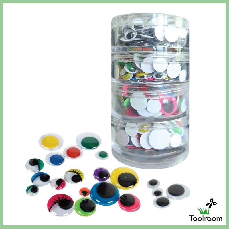 Set 400 Mắt Giả Nhiều Màu Sắc Cho Búp Bê