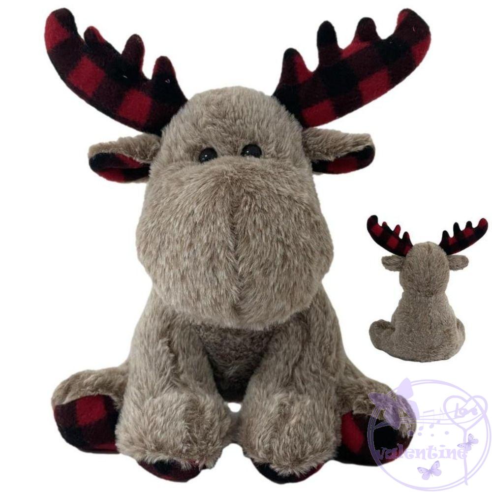 Tuần Lộc Nhồi Bông Bằng Cotton Mềm Mại Trang Trí Nhà Cửa