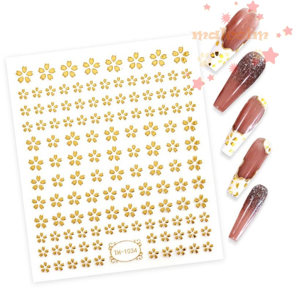 Dụng Cụ Dập Dấu Malcom Malcom|Miếng Dán Trang Trí Móng Tay Nghệ Thuật Hình Vuông