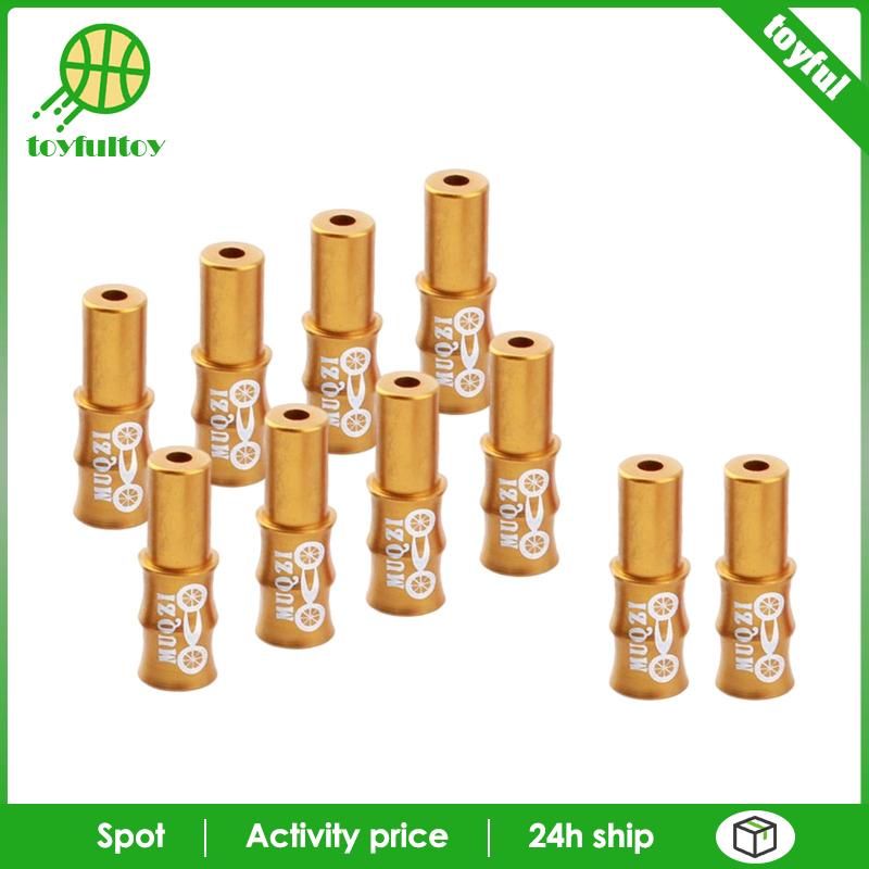 Set 10 Nắp Đậy Đầu Dây Cáp Xe Đạp 5mm Thông Dụng