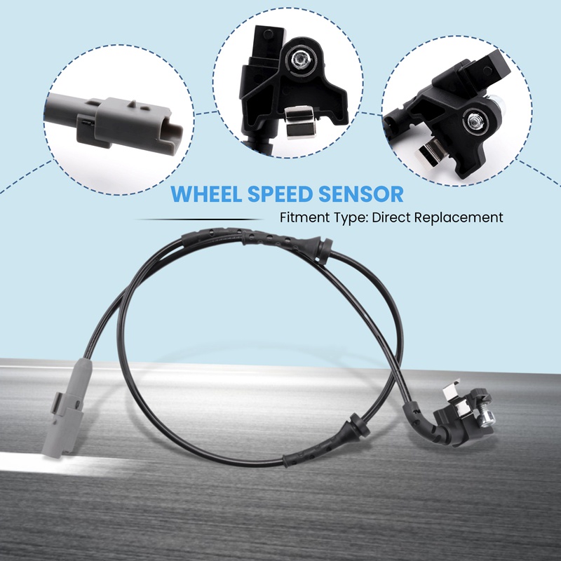 Cảm biến tốc độ bánh xe ABS phía sau cho PEUGEOT 307 308 CITROEN C4 DS4 9674195780 4545k8 4545J7 9665021280