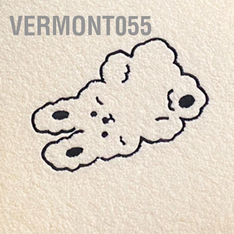 Vermont055 Hỗ Trợ Lưng Xe Hơi Phong Cách Hoạt Hình Dễ Thương Thân Thiện Với Làn Da Berber Lông Cừu Đa Năng Đệm Ô Tô Cho Nội Thất