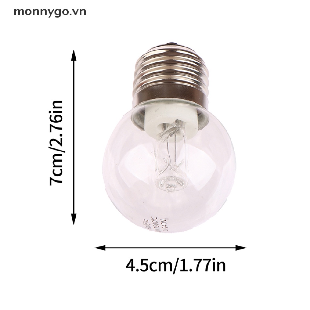 1 Bóng Đèn E27 40W 220v Chịu Nhiệt Độ Cao 500 Độ VN