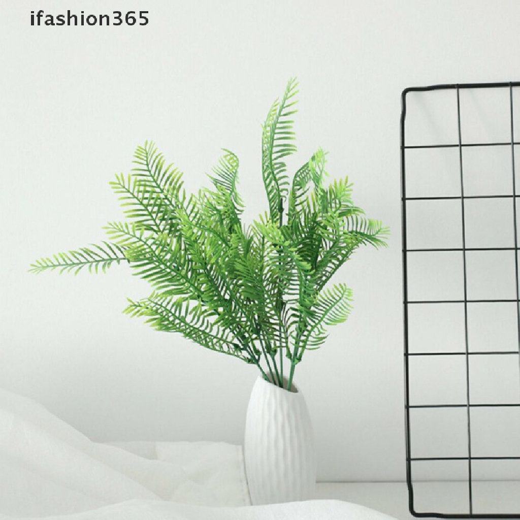 Nhánh Lá Nhân Tạo Dùng Trang Trí Nhà Cửa / Văn Phòng / Tiệc Cưới ifashion365