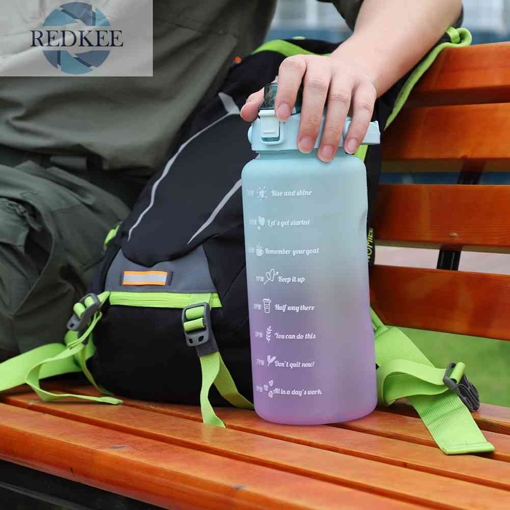 Bình Nước Thể Thao 2000ml Chống Rò Rỉ Tiện Dụng