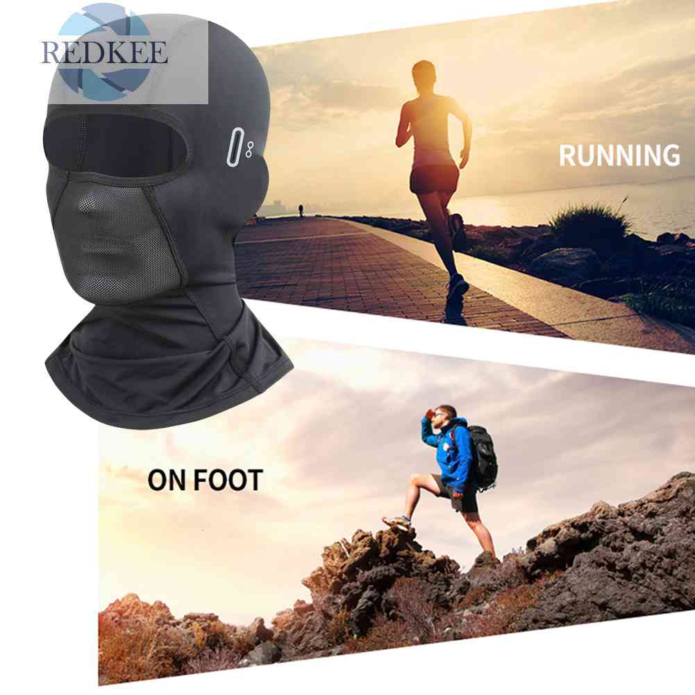 Khẩu Trang Balaclava Che Phủ Toàn Diện Dùng Khi Chơi Thể Thao Ngoài Trời Vào Mùa Hè