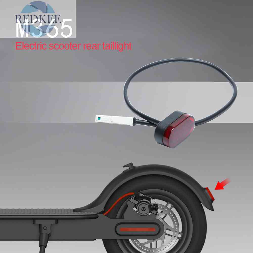 Đèn Phanh An Toàn Gắn Đuôi Xe Scooter Điện M365