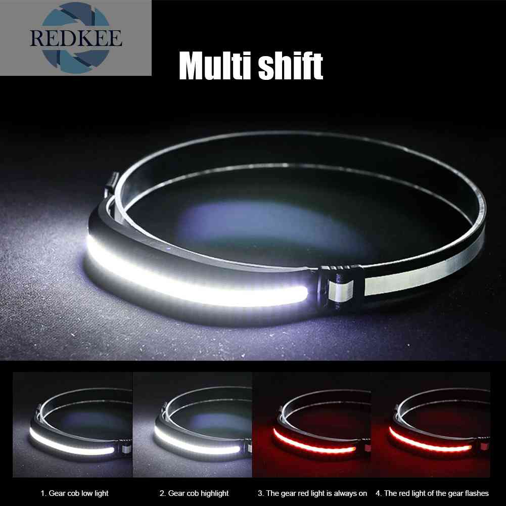 Đèn Pin Đeo Trán 4 Chế Độ Có Thể Sạc Lại Dùng Cho Leo Núi / Câu Cá