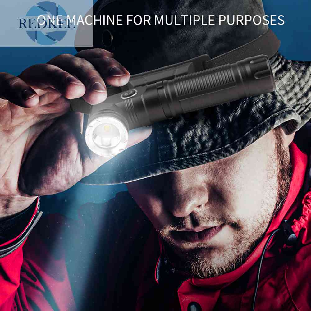 Đèn Pin Đeo Trán 3 Chế Độ LED IPX4 Chống Nước Dùng Leo Núi / Câu Cá