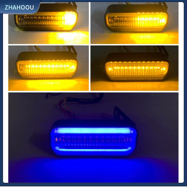 ☃Phụ Kiện Trang Trí Nhà Cửa Độc Đáo Sáng Tạo☃ 1 Cặp Đèn Led Tín Hiệu Xi Nhan Cho Xe Máy / Xe Đạp Điện