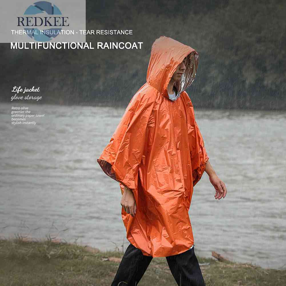 5 / 4 / 3 / 2 / 1 Áo Mưa Poncho PE Dày Dặn Dùng Khi Đi Xe Đạp / Câu Cá / Cắm Trại