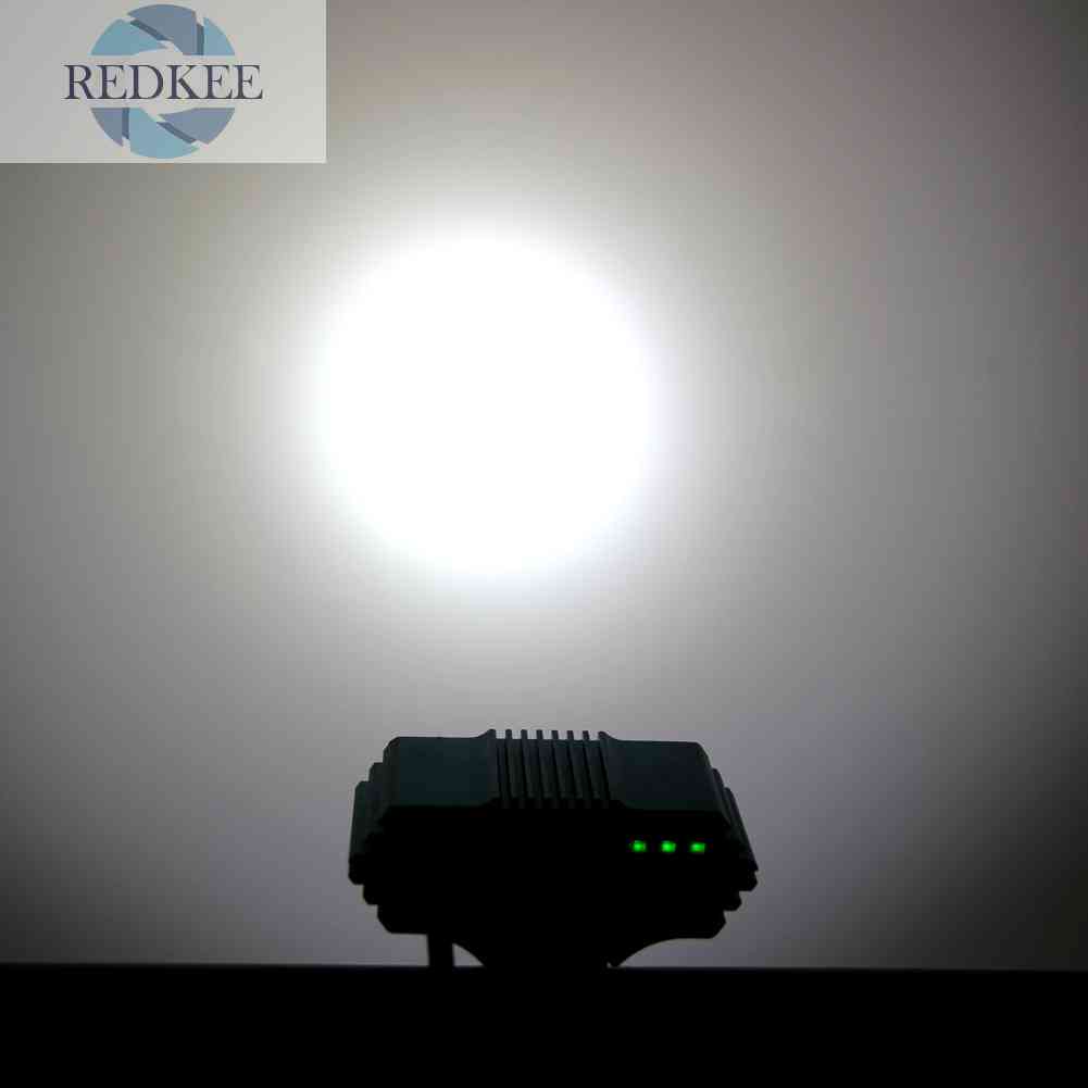 Đèn Pha LED 3 XML 12000Lm 4 Chế Độ Cho Xe Đạp