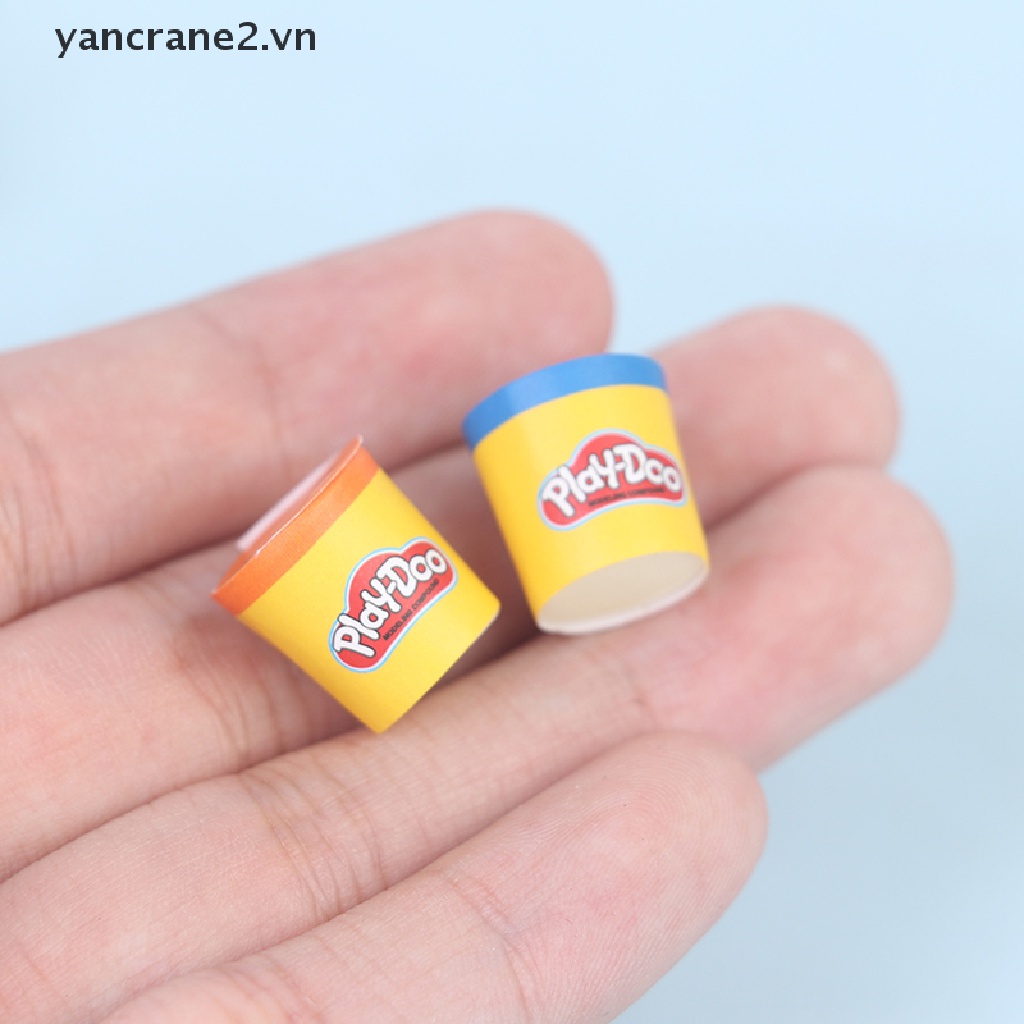 1 Bộ Đất Sét Nhiều Màu Mini 1: 12 Dành Cho Nhà Búp Bê