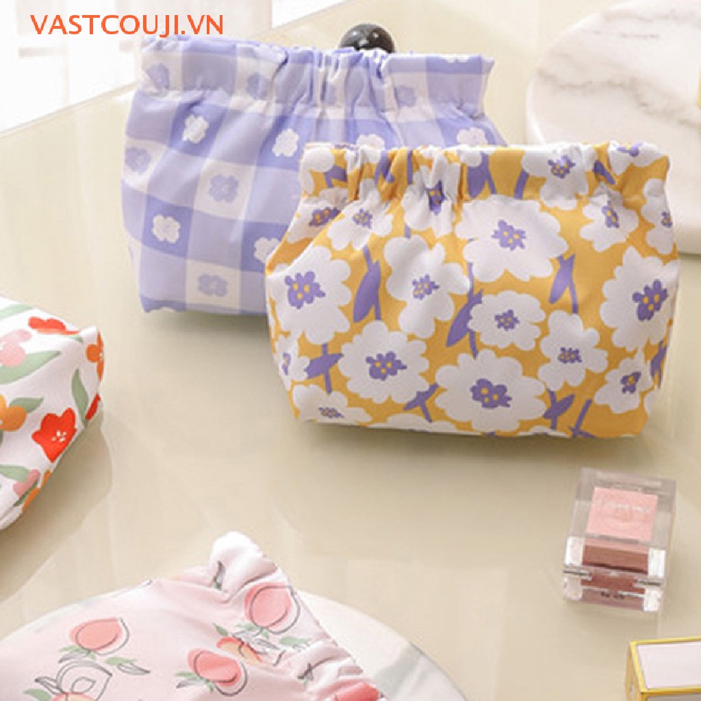 Túi Đựng Mỹ Phẩm / Thẻ / Tai Nghe Tự Động Đóng Sắp Xếp Gọn Gàng Cho Du Lịch