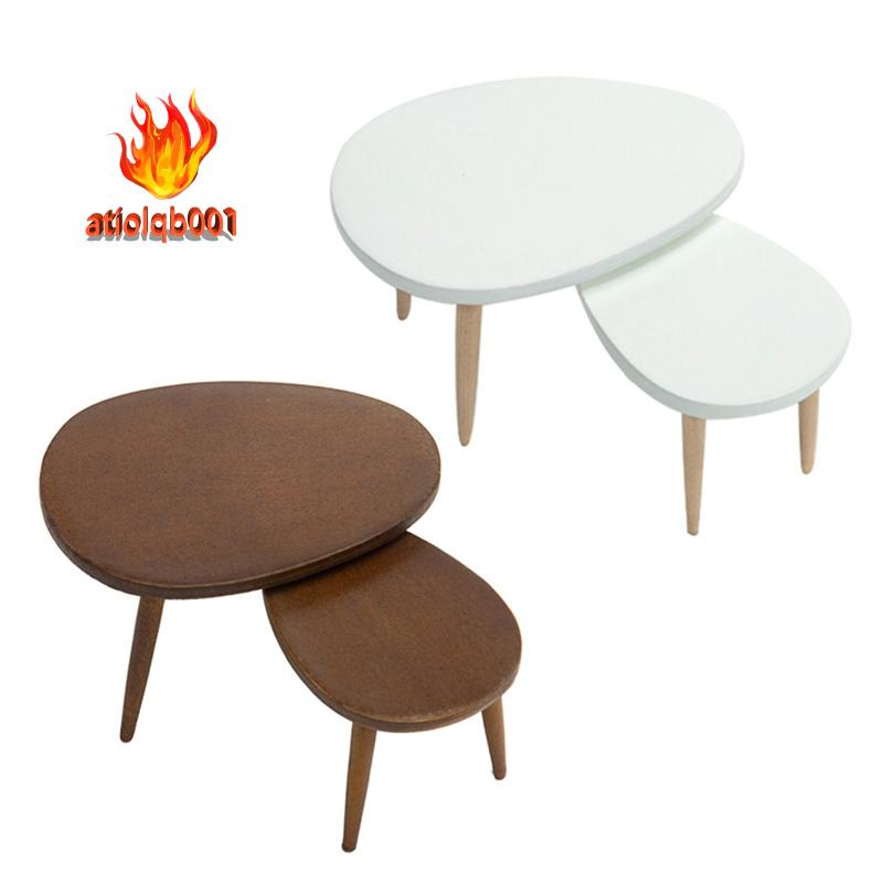 Mô Hình Bàn Máy Tính Tam Giác Trang Trí Nhà Búp Bê Tỉ Lệ 1: 12