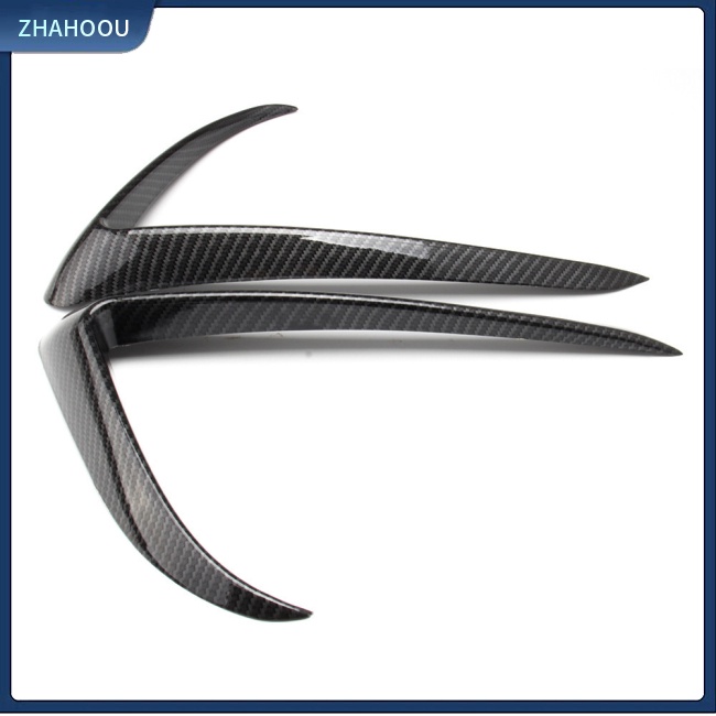 ☃Nhà Cửa☃ 1 Cặp Khung Viền Đèn Sương Mù Phía Trước Thay Thế Trang Trí Cho Xe Hơi Model 3