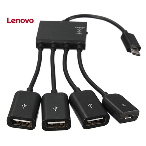 Dây Cáp OTG 4 Trong 1 Hình Hoa Hướng Dương Cho Android Samsung Tablet