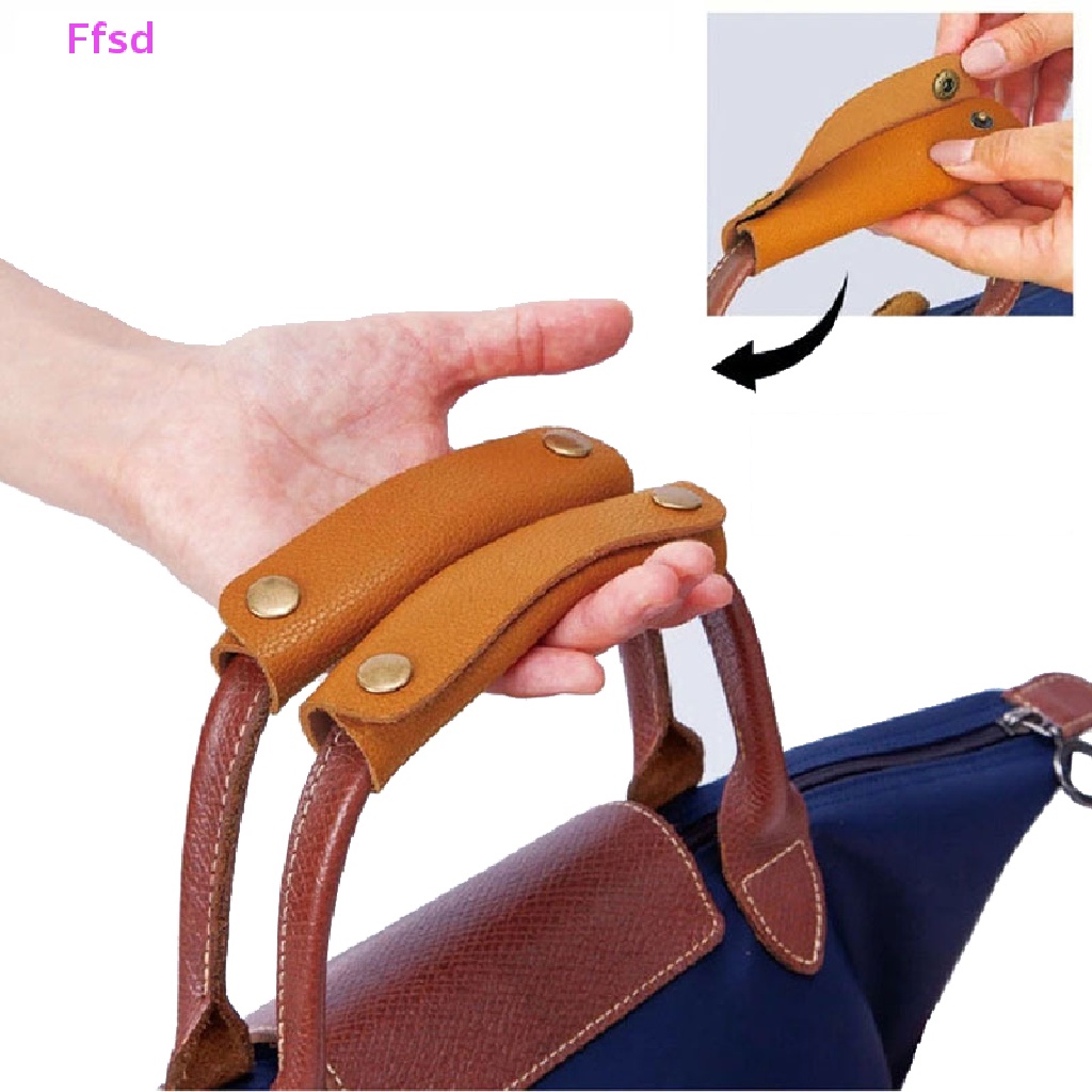 {Ffsd} Túi Da Bọc Tay Cầm Hành Lý Có Dây Đeo Vai * Bán Chạy