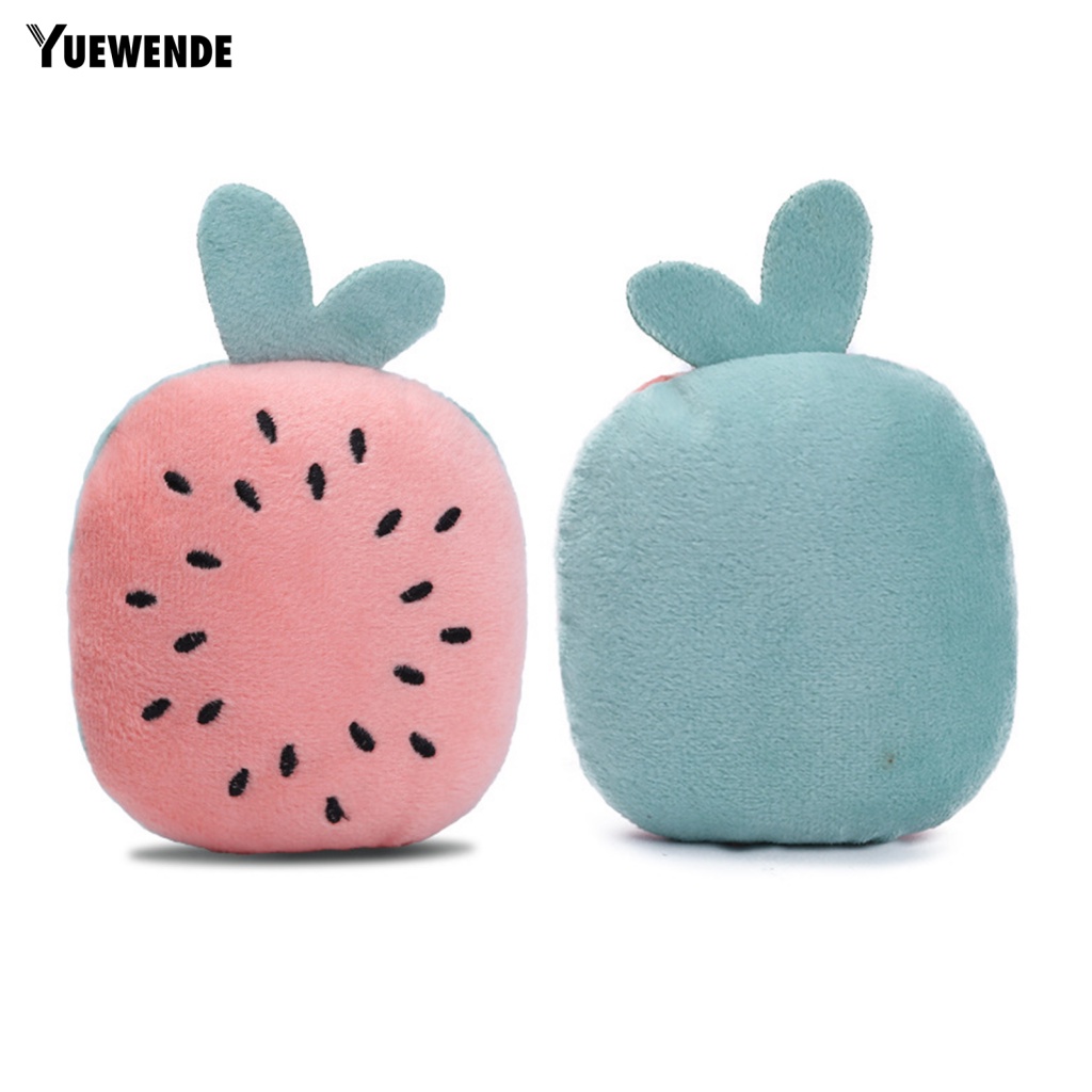 Búp Bê Nhồi Bông Hình Trái Cây Phát Ra Âm Thanh Vui Nhộn Cho Thú Cưng