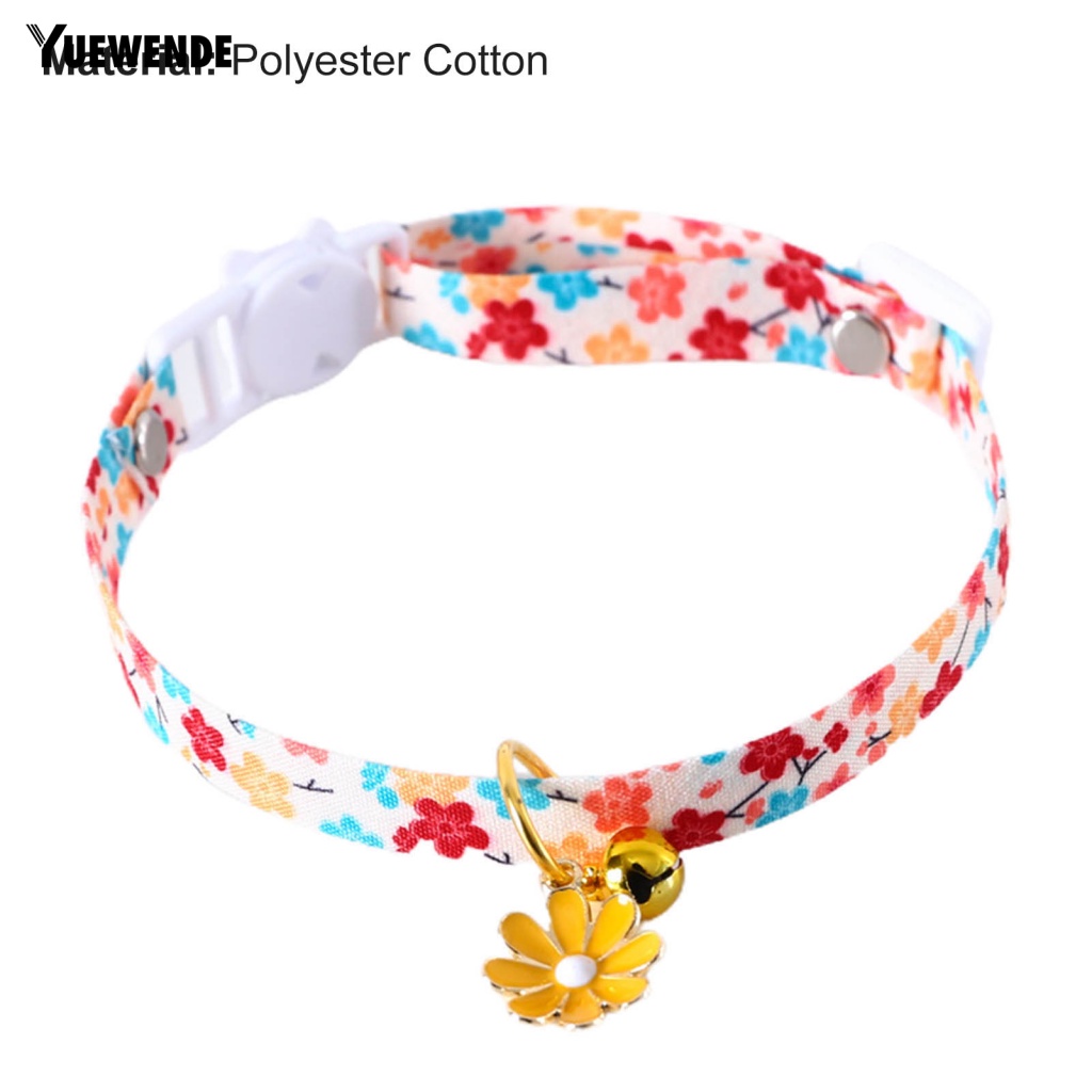 Ye.b Vòng Cổ Có Chuông Thoải Mái Phù Hợp Bốn Mùa Cho Thú Cưng