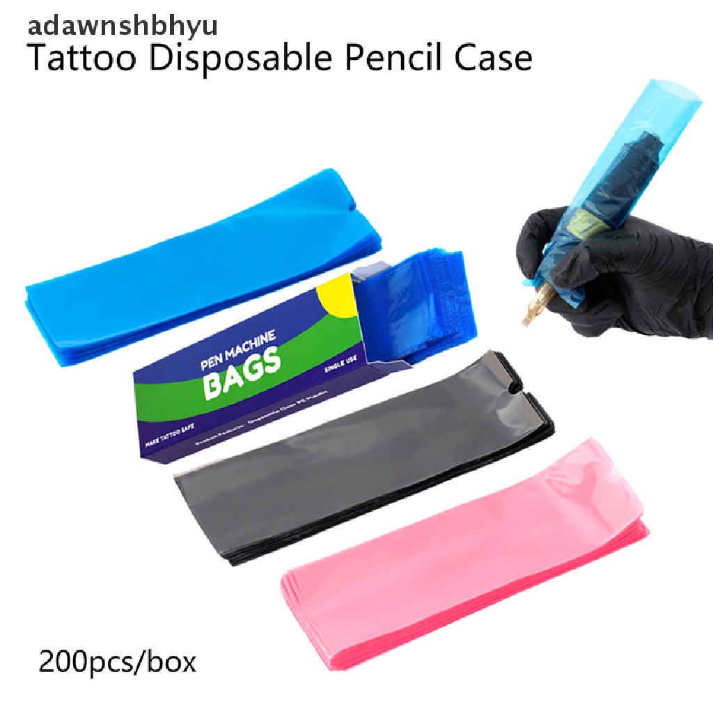 Set 200 Túi Lọc Bút Máy Xăm Dùng Một Lần Tiện Dụng