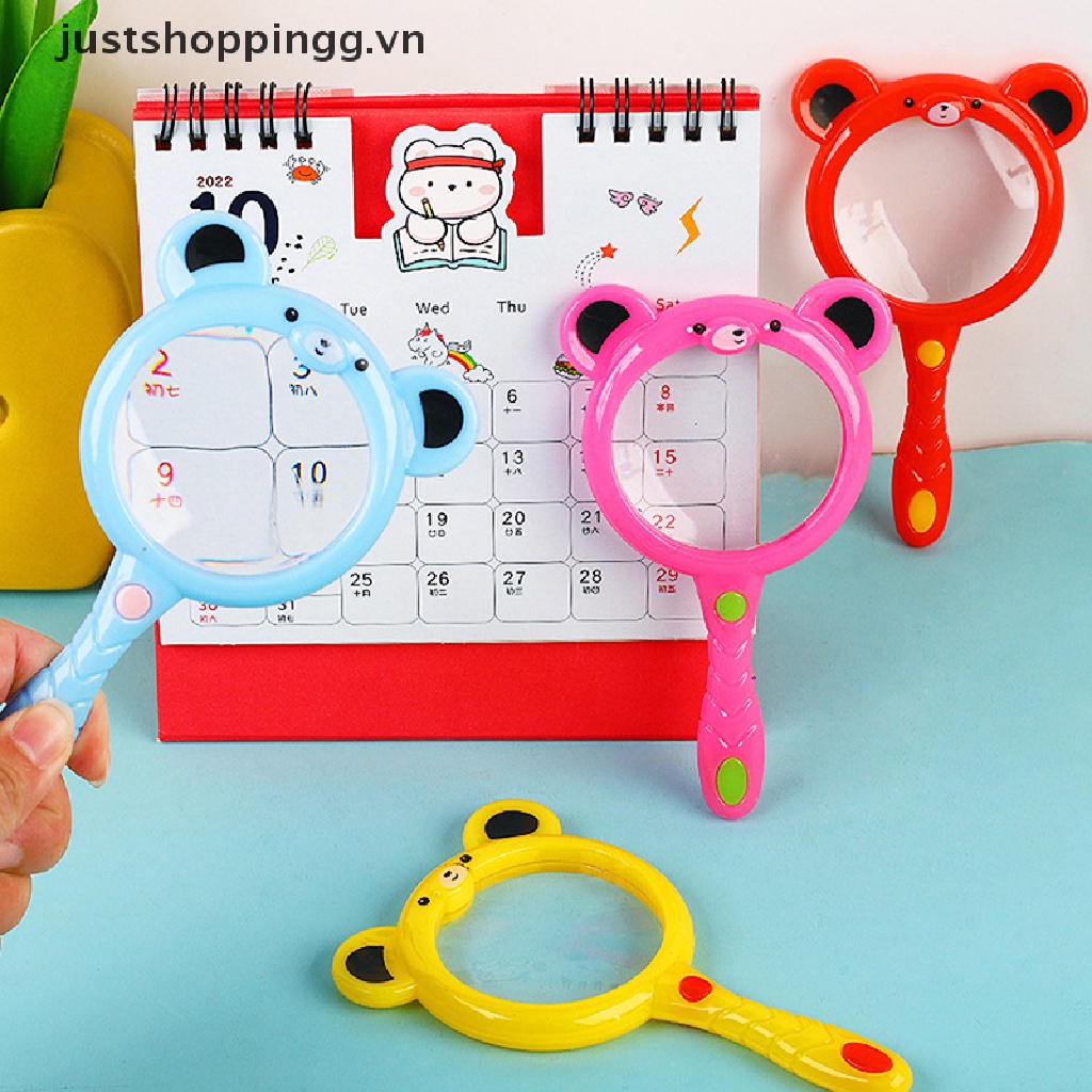 1 Kính Lúp Đồ Chơi Hình Động Vật Hoạt Hình Cho Bé