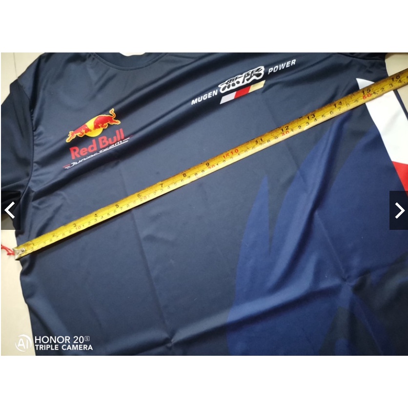 Áo Thun Tay Ngắn Đi Xe Máy F1 Redbull Mau Khô Cho Nam Và Nữ