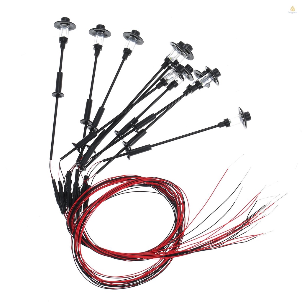 Set 10 Đèn Đường Ánh Sáng Trắng FT12 Trang Trí Sân Vườn