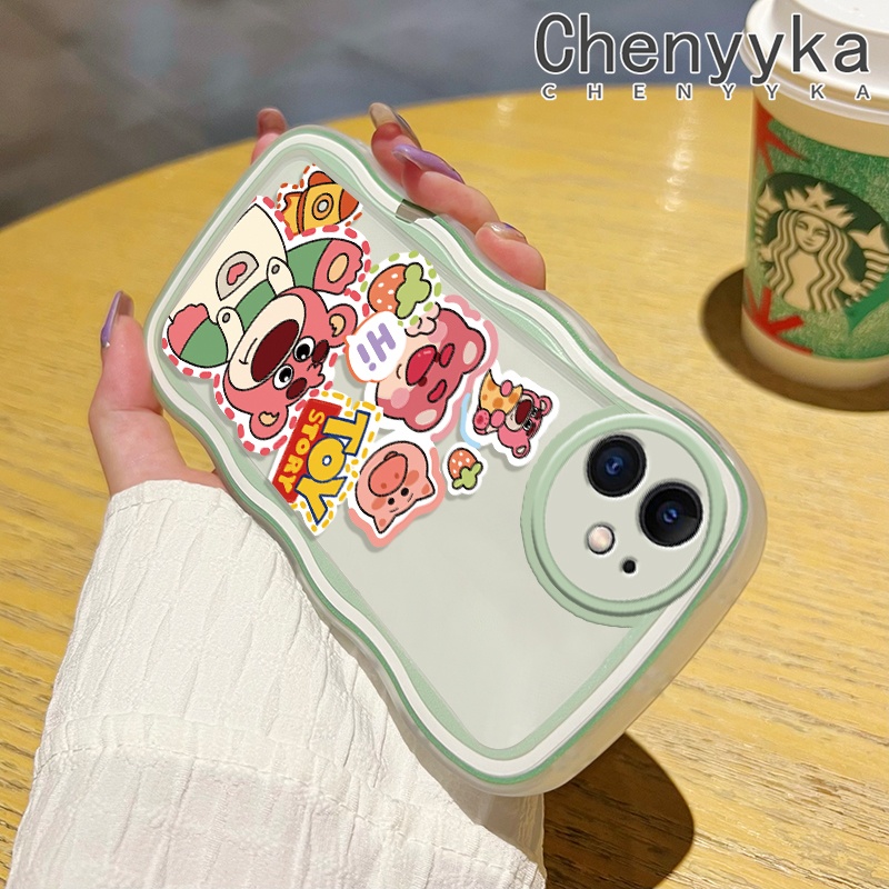 Ốp Điện Thoại Silicone Mềm Chống Sốc In Hình Gấu / Dâu Tây Cho Realme 3 Pro Realme 3i 3i