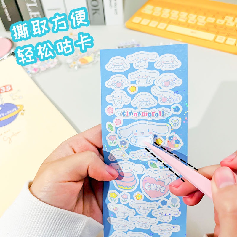 Sticker Họa Tiết Hoạt Hình Sanrio Dễ Thương Bắt Mắt TZ031